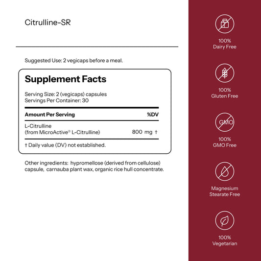 Citrulline-SR – 60 Vegicaps