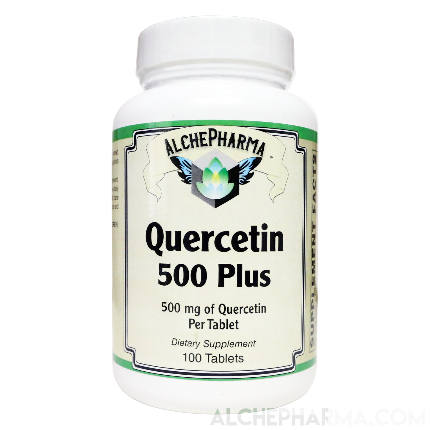 Quercetin 500 mg-Plus ( Bromelain, Turmeric, Manganese, Vit. C )-AlchePharma