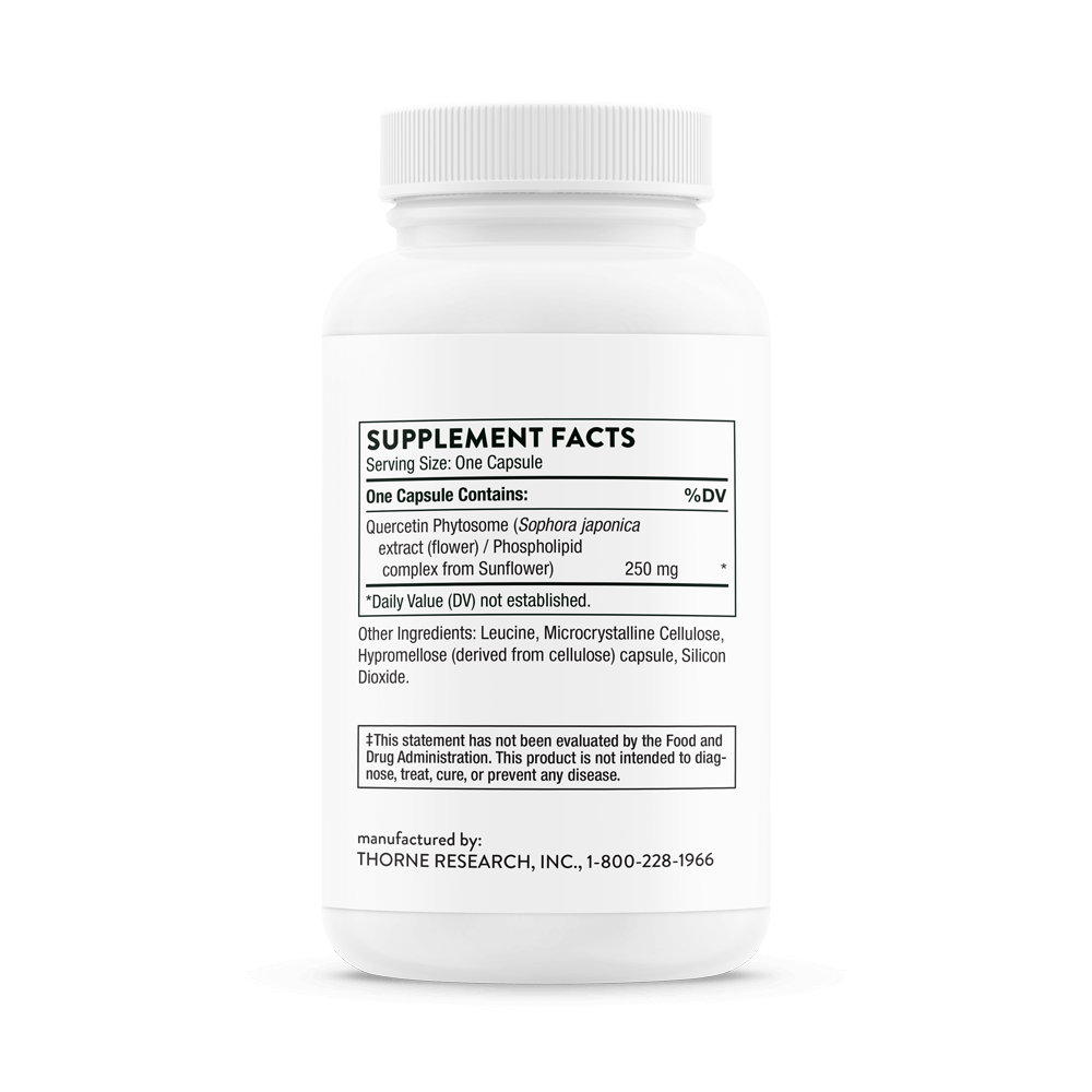 Quercetin Phytosome 60 Capsules-Immune System Enhancers-AlchePharma