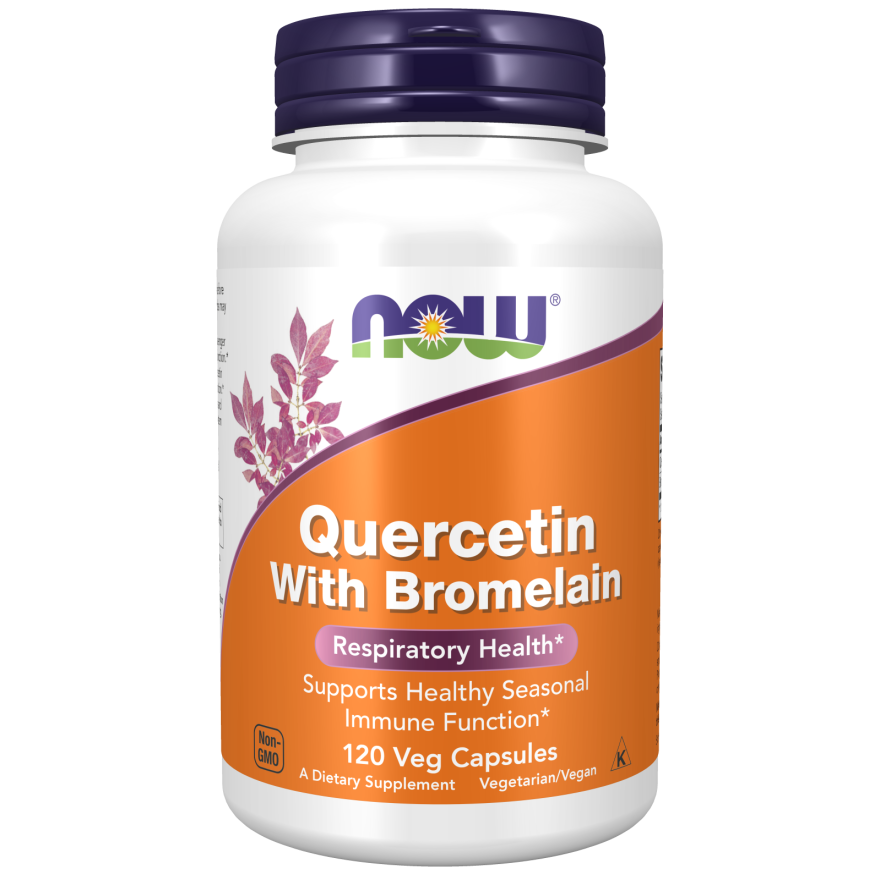 Quercetin with Bromelain Veg Capsules-Immune Support-AlchePharma