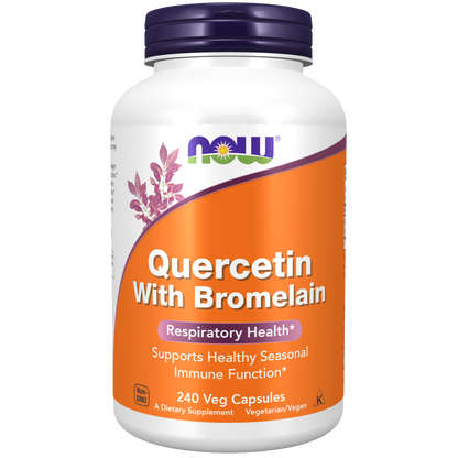 Quercetin with Bromelain Veg Capsules-Immune Support-AlchePharma