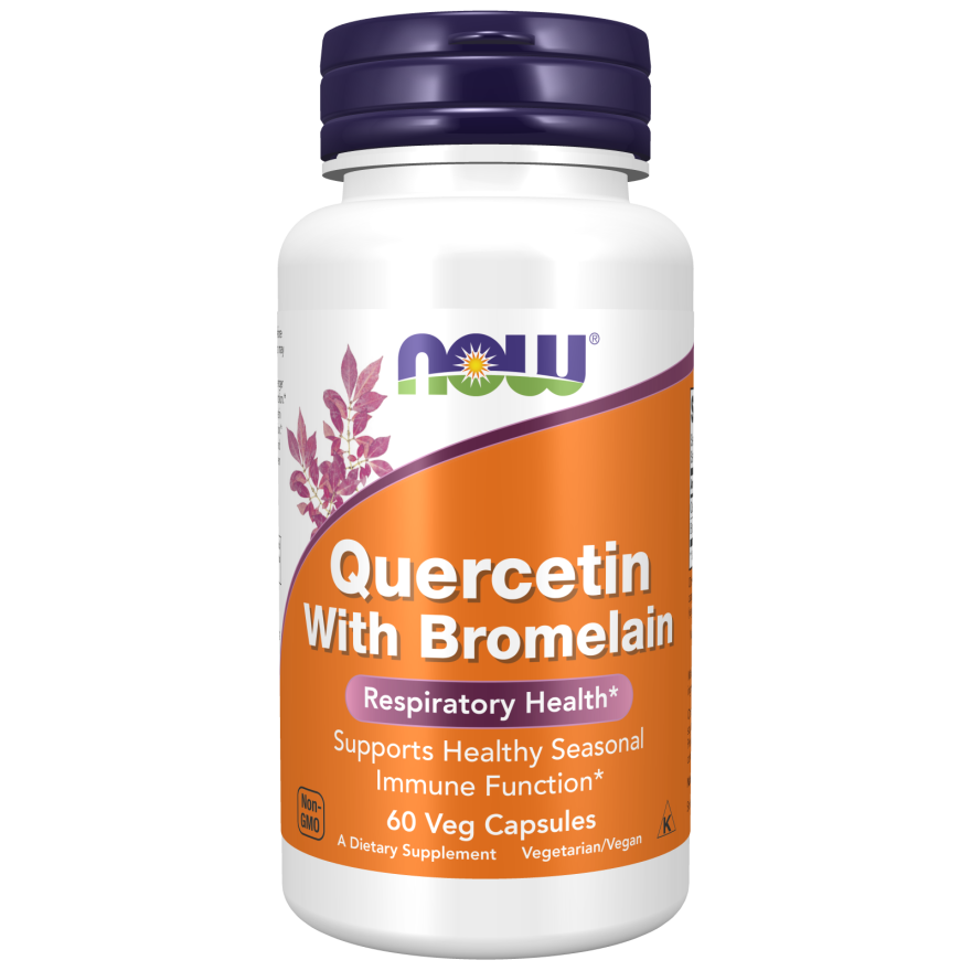 Quercetin with Bromelain Veg Capsules-Immune Support-AlchePharma