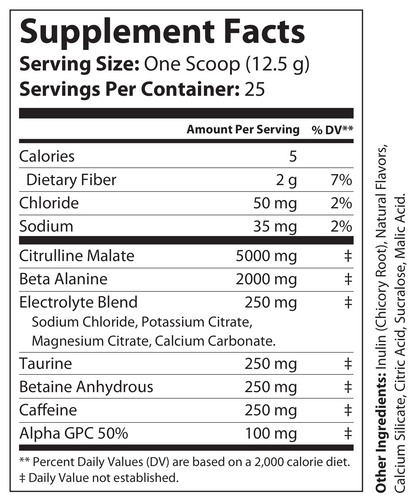 Pre-Workout Blast-Off 312g w/ Natural Flavor