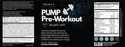 Pre-Workout Blast-Off 312g w/ Natural Flavor