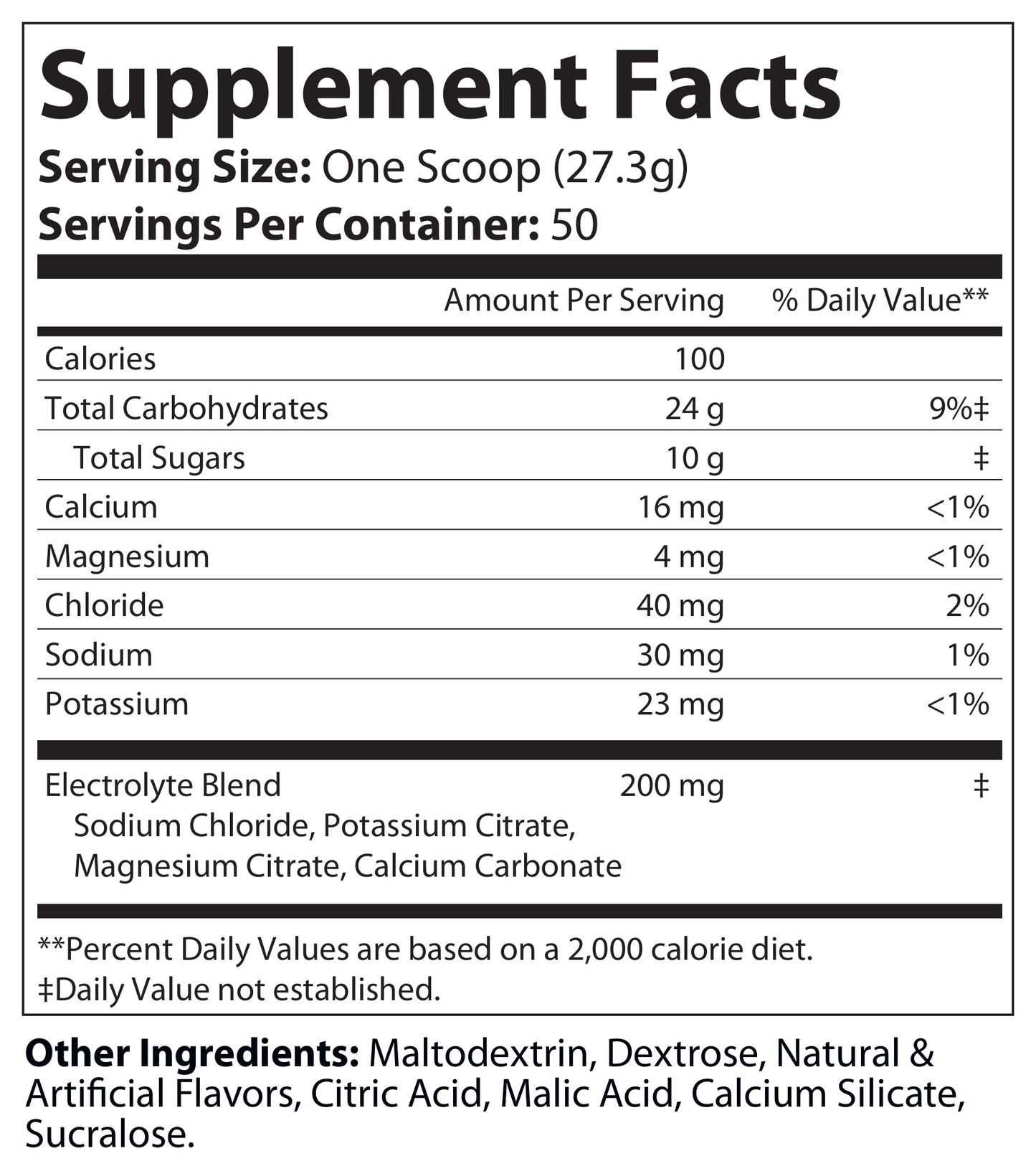 Recovery Carbs+Electrolytes Summer Punch Flavor 1365g