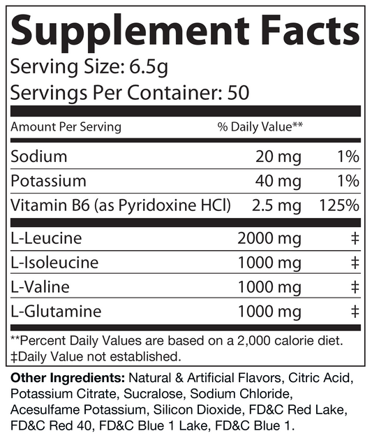 BCAA Grape 325g – 50 servings