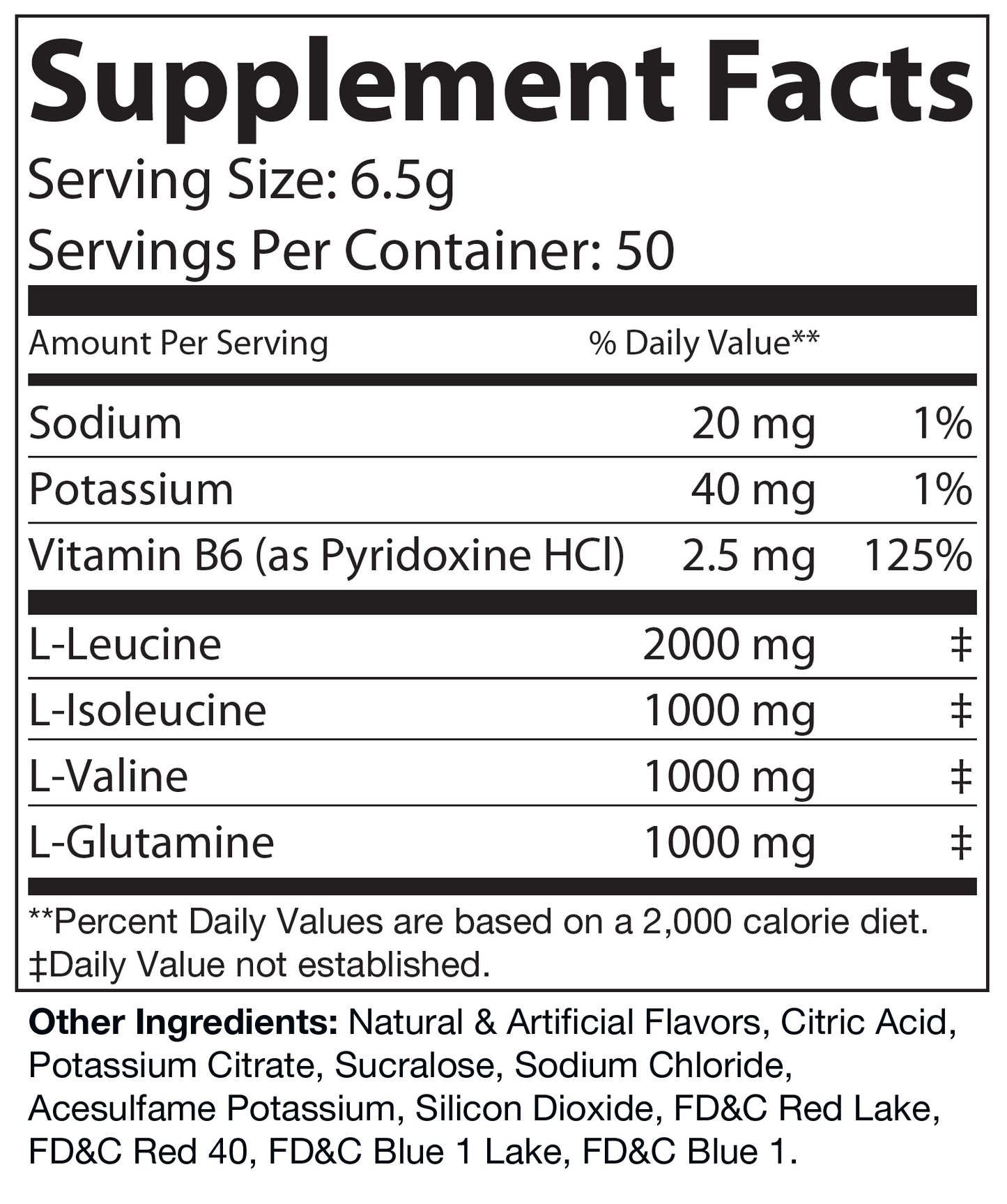 BCAA Grape 325g – 50 servings
