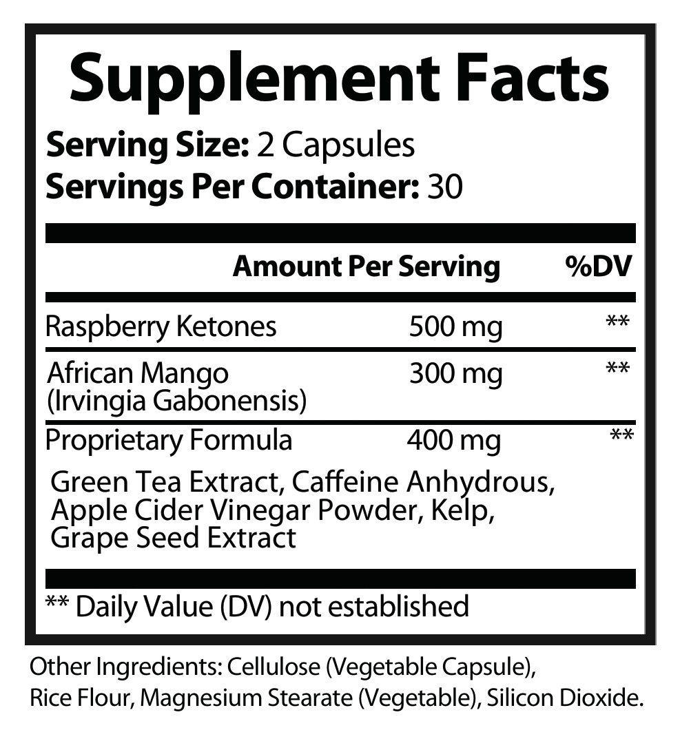 Solikka Raspberry Ketone Ultra Blend