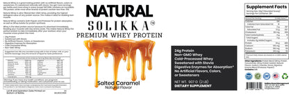 2lb Whey Natural Salted Caramel – 28 serv.