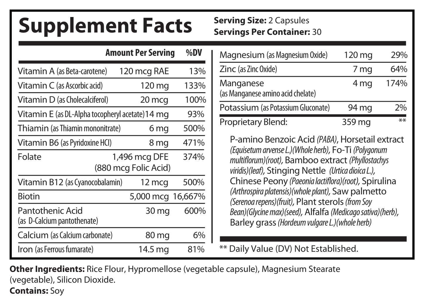 Biotin+E Derma Strand DX
