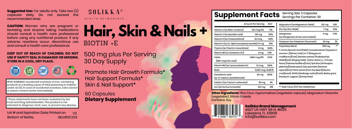 Biotin+E Derma Strand DX