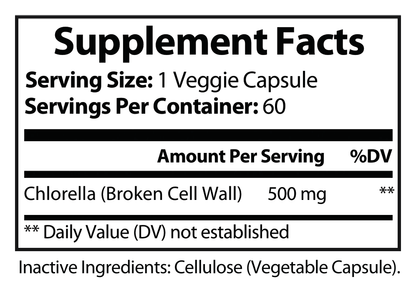 Chlorella Pure – 500mg
