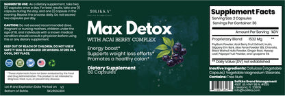 Max Detox W/Acai Berry