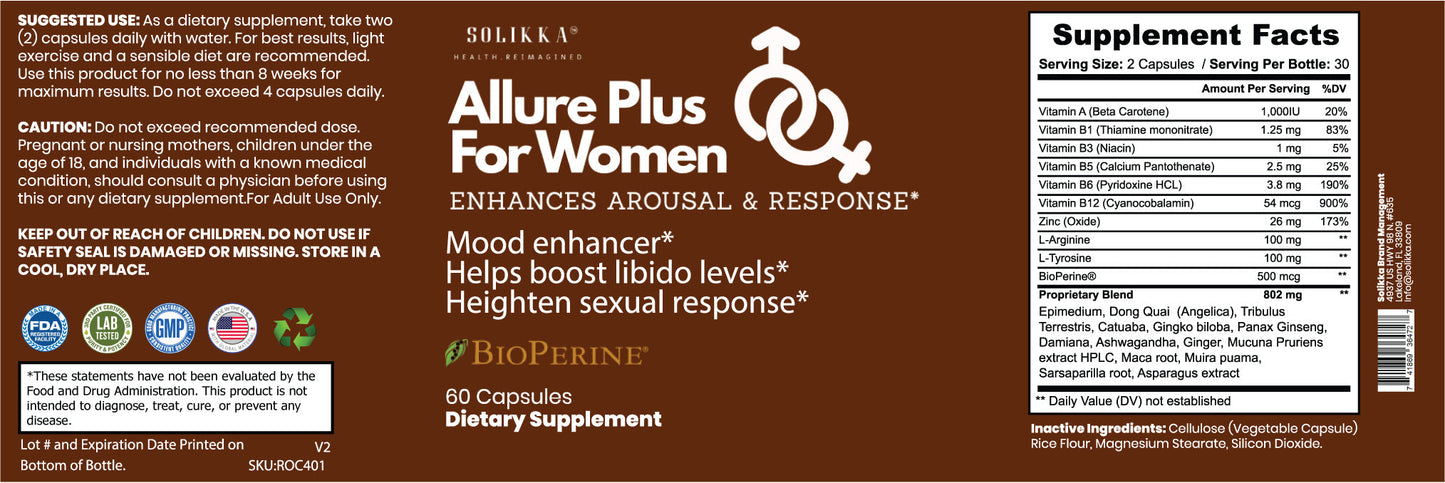 Allure Plus for Women