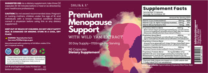 Premium Menopause Support w/Wild Yam Extract