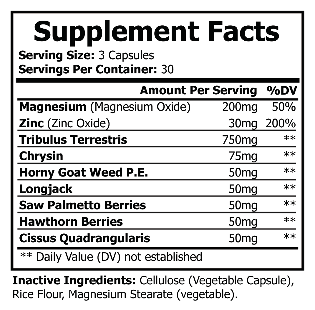 solikka Ultra Test Natural Testosterone Support