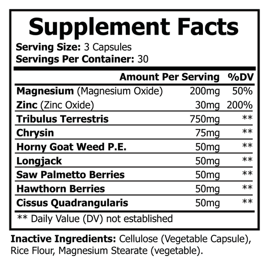 Ultra Test Natural Testosterone Support