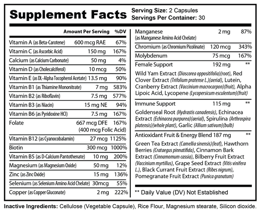 Ultra Vita For Women