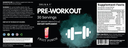 Pre-Workout (Fruit Punch)