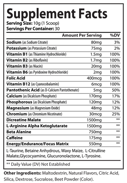 Pre-Workout (Watermelon)