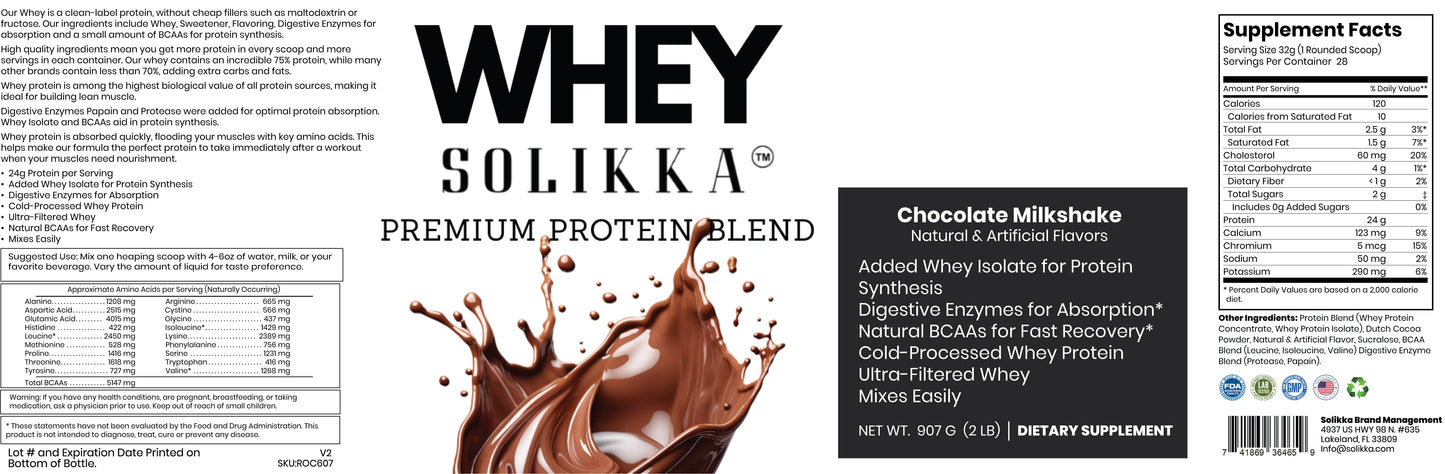 Protein Whey 2lb Chocolate