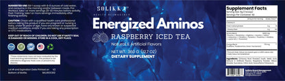Energized Aminos Raspberry Tea