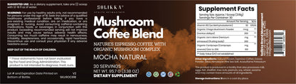 Nature's Espresso Coffee w/Organic Mushroom Complex