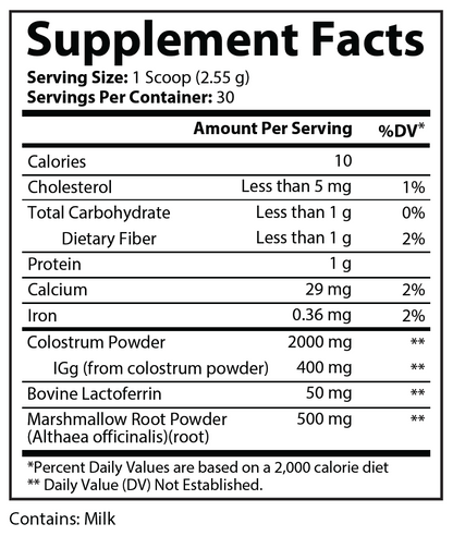Primal Colustrum Powder 153 Grams