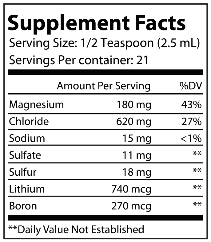 Solikka Premium Mineral Complex 2 fl oz