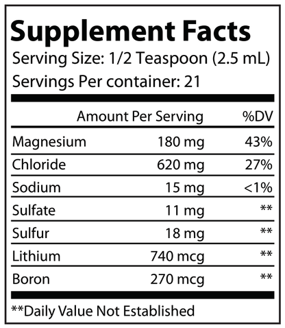 Solikka Premium Mineral Complex 2 fl oz