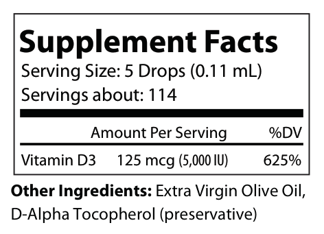 solikka Liquid D3 Ultra Medical Grade