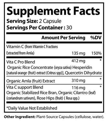 Plant Source Vitamin C