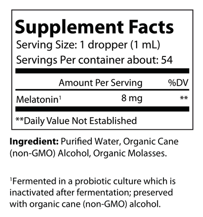 Fermented Melatonin 2 Fl. Oz. Medical Grade