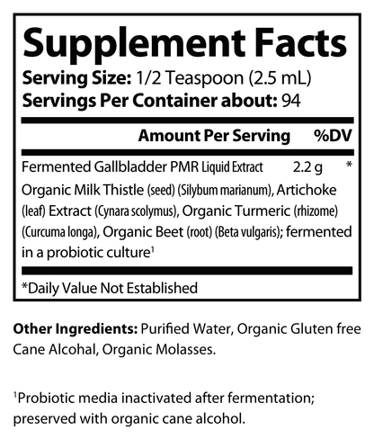 Fermented Gall Bladder Support
