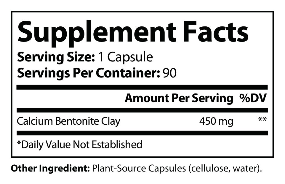 Bentonite Clay Detox Plus (Medical Grade)