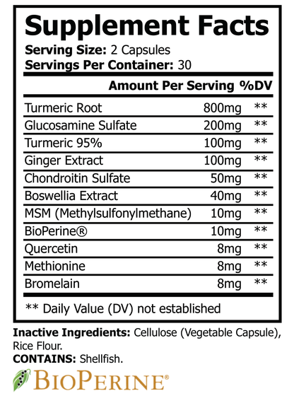 Solikka Platinum Turmeric Joint Support Plus