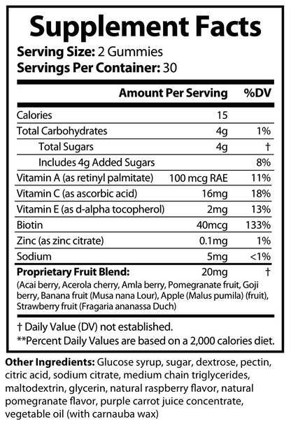 Solikka Super Fruit Gummies w/Essential Vitamins