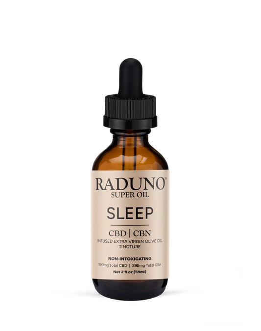 SLEEP - CBD | CBN Infused Extra Virgin Olive Oil Tincture - 2 Fl. Oz.