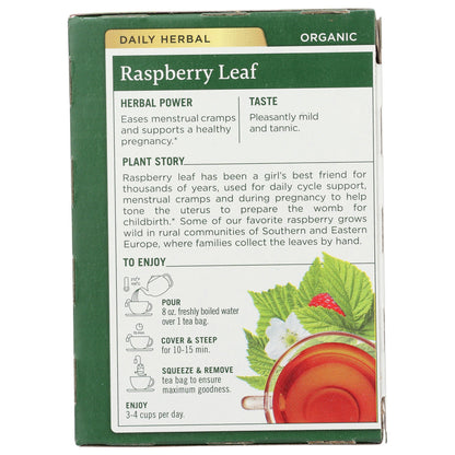 Raspberry Leaf Tea, Organic-Herbal Teas-AlchePharma