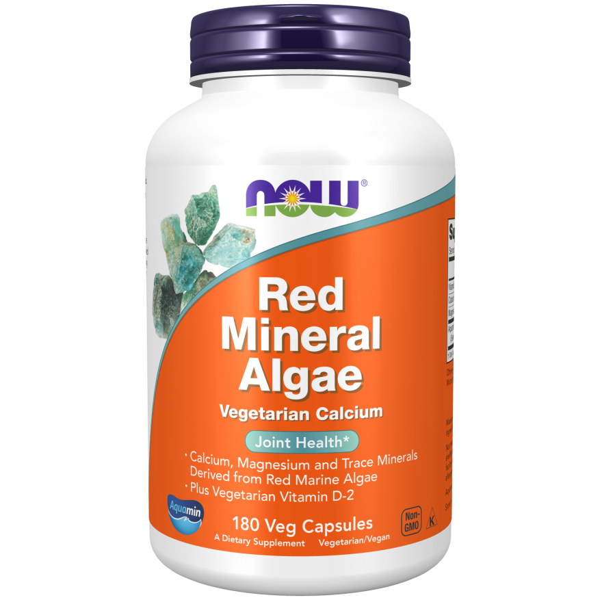 Red Mineral Algae Veg Capsules-Minerals-AlchePharma