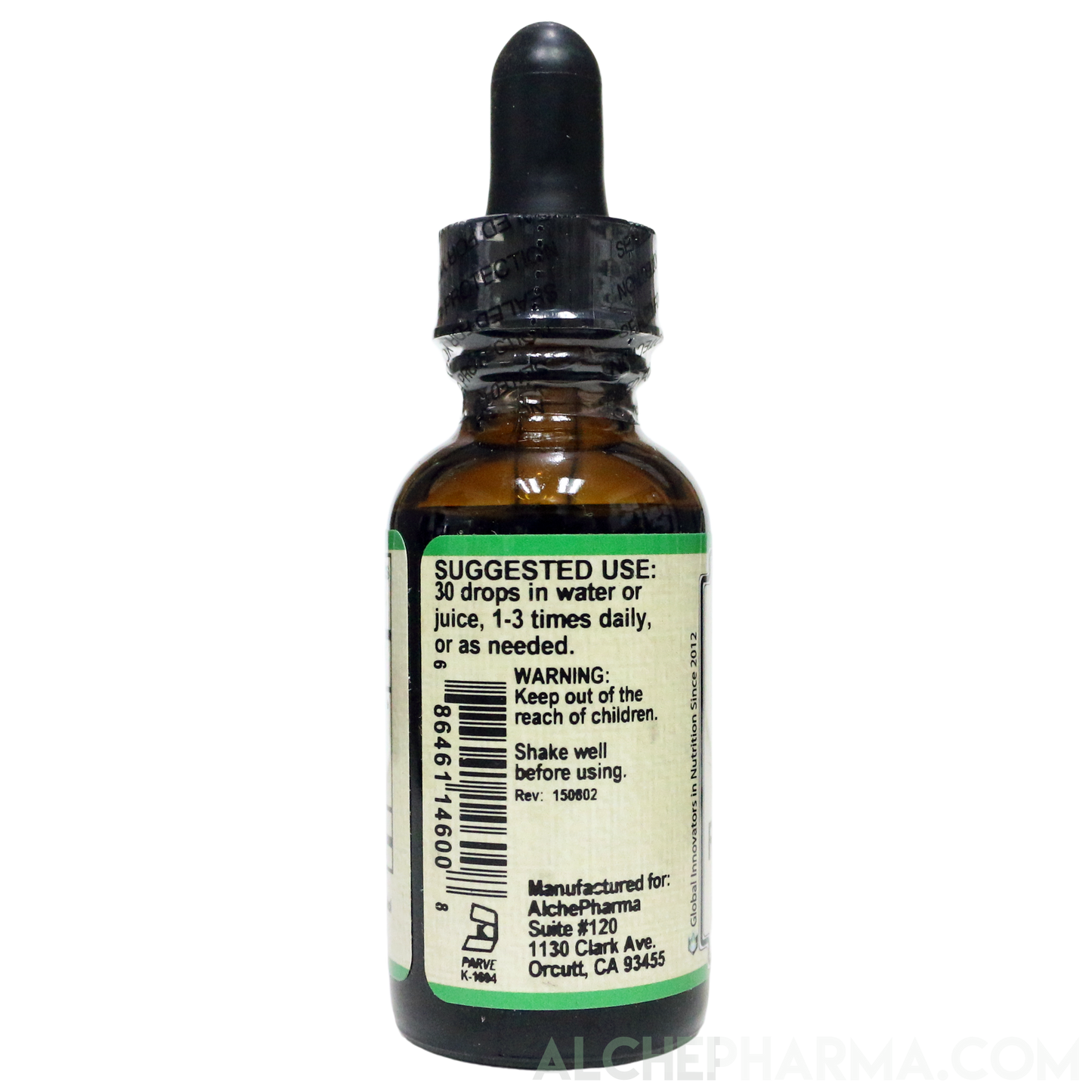 Red Raspberry Leaf ( Organic Rubus idaeus ) Tincture HSR 1:3-Herb-AlchePharma