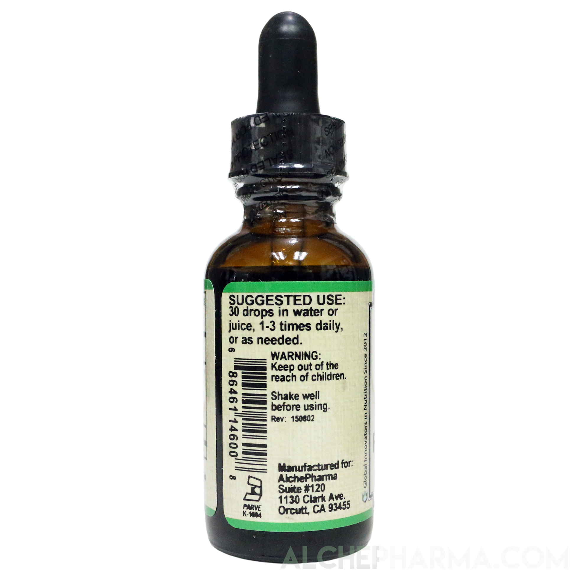 Red Raspberry Leaf ( Organic Rubus idaeus ) Tincture HSR 1:3-Herb-AlchePharma