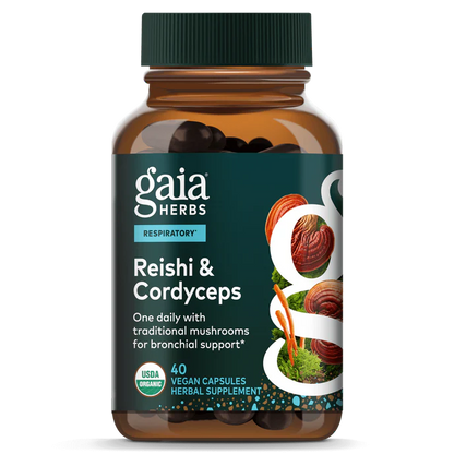Reishi & Cordyceps (Formerly - Respiratory Mushroom Blend)