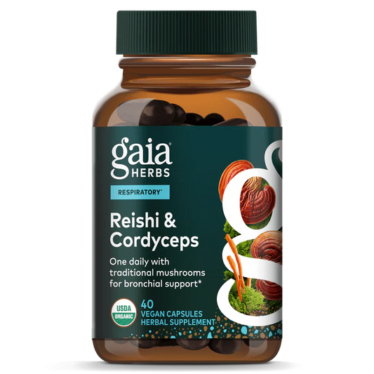 Reishi & Cordyceps (Formerly - Respiratory Mushroom Blend)