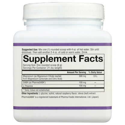 Relax Magnesium Powder 4.4 Oz. (Berry Flavored)-Magnesium-AlchePharma