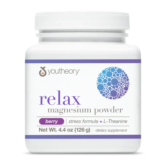 Relax Magnesium Powder 4.4 Oz. (Berry Flavored)-Magnesium-AlchePharma