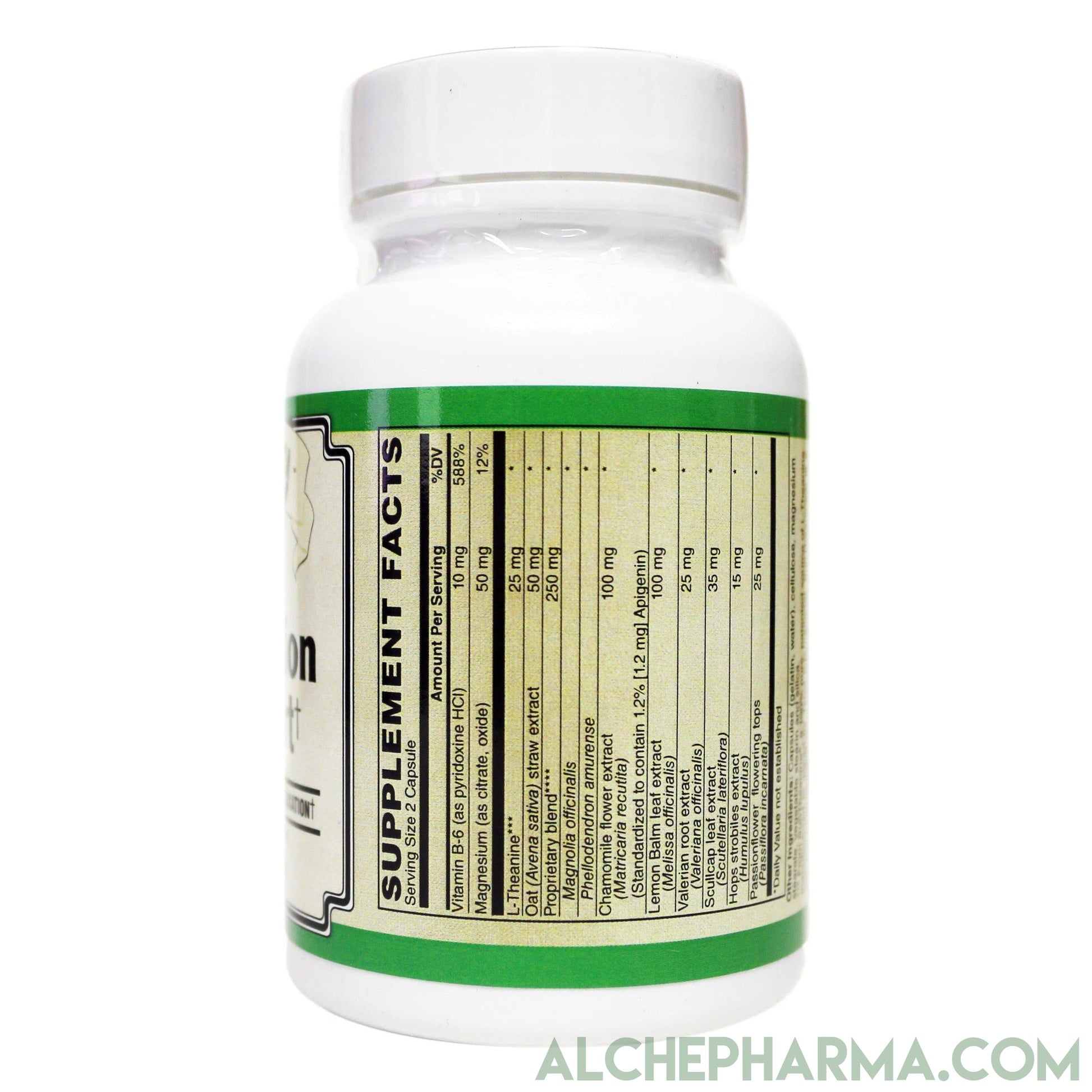 Relaxation Support ( Relora, L-Theanine, Herbal Combination ) * formerly known as Relaxation Formula-Calming-AlchePharma-60 Capsules-AlchePharma