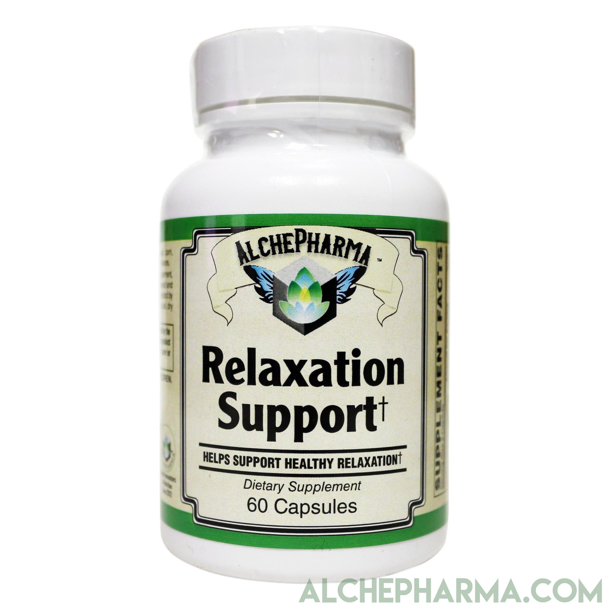Relaxation Support ( Relora, L-Theanine, Herbal Combination ) * formerly known as Relaxation Formula-Calming-AlchePharma-60 Capsules-AlchePharma