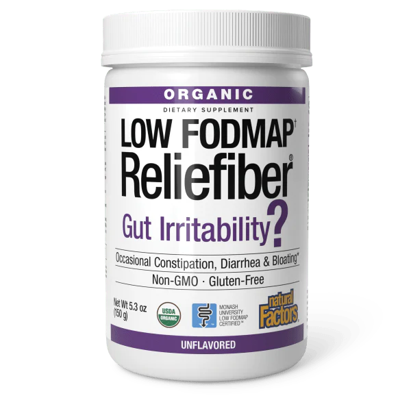 Organic Low Fodmap Reliefiber