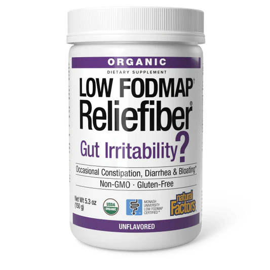 Organic Low Fodmap Reliefiber